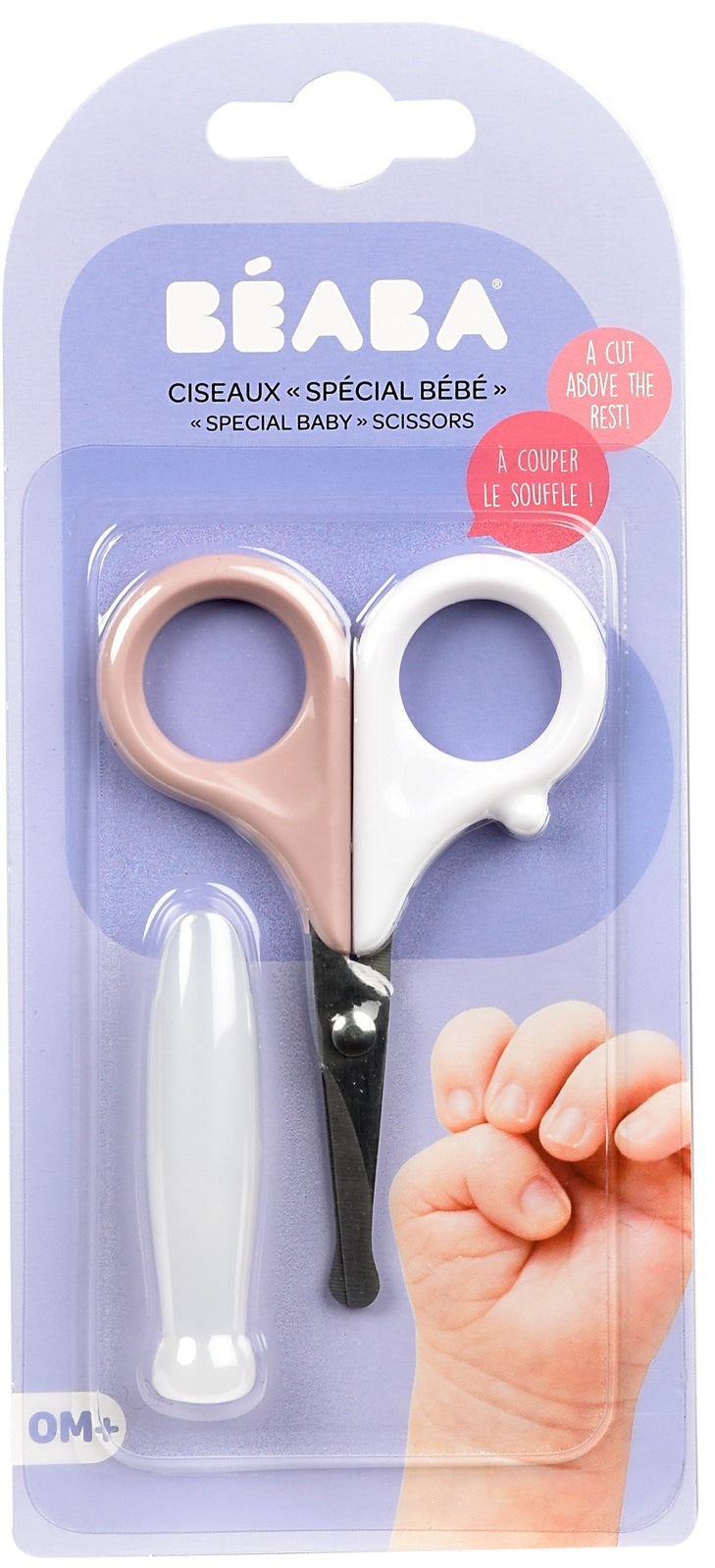 Beaba: Baby Scissors - Old Pink