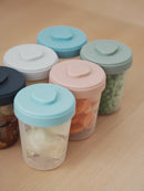 Beaba: Clip Portions Food Storage Toddler Set - Eucalyptus (250ml)