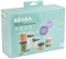 Beaba: Clip Portions Meal & Food Storage Expert Pack - Storm