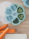 Beaba: Multiportions Silicone Freezer Tray - Sage Green (6 x 90ml)