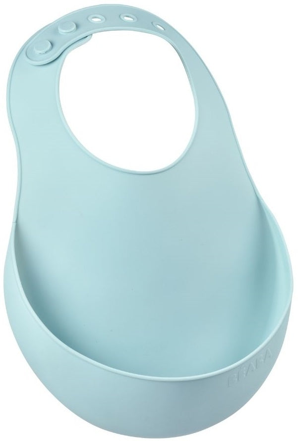 Beaba: Silicone Bib - Airy Green