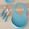 Beaba: Silicone Bib - Airy Green