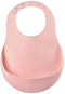 Beaba: Silicone Bib - Pink