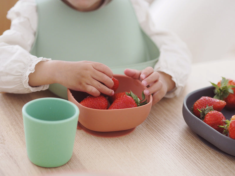 Beaba: Silicone Suction Meal Set - Mineral