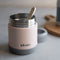 Beaba: Stainless Steel Food Container - Dark Mist/Light Pink (300ml)