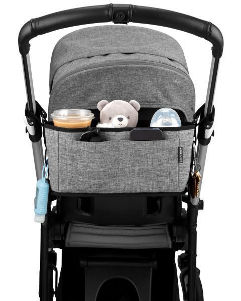 Skip Hop: Grab & Go Ultra Stroller Organiser - Grey Melange