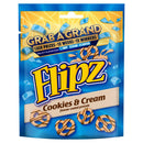 Flipz: Cookies & Cream Snacks - 90g (6 Pack)