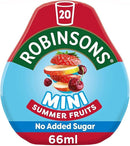 Robinsons: Mini Summerfruits Water Drops - 66ml (6 Pack)