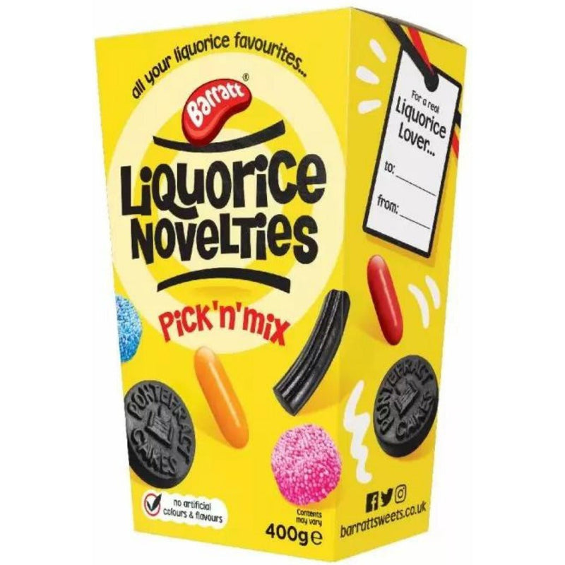 Barratt: Liquorice Novelty Lollies Pick n Mix - 400g