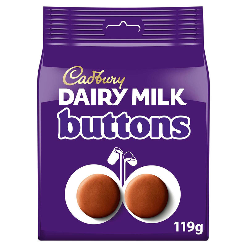 Cadbury Giant Buttons Bag - 119g (10 Pack)