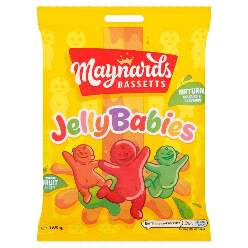 Maynards Bassetts Jelly Babies - 130g (10 Pack)