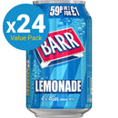 Barr Lemonade Soft Drink Can - 330ml (24 Pack)