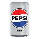 Pepsi Diet Soft Drink Can - 330ml (24 Pack)