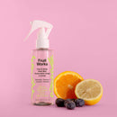 Fruit Works: Face & Body Glow Mist Bottle with Trigger Action Spray (150ml)