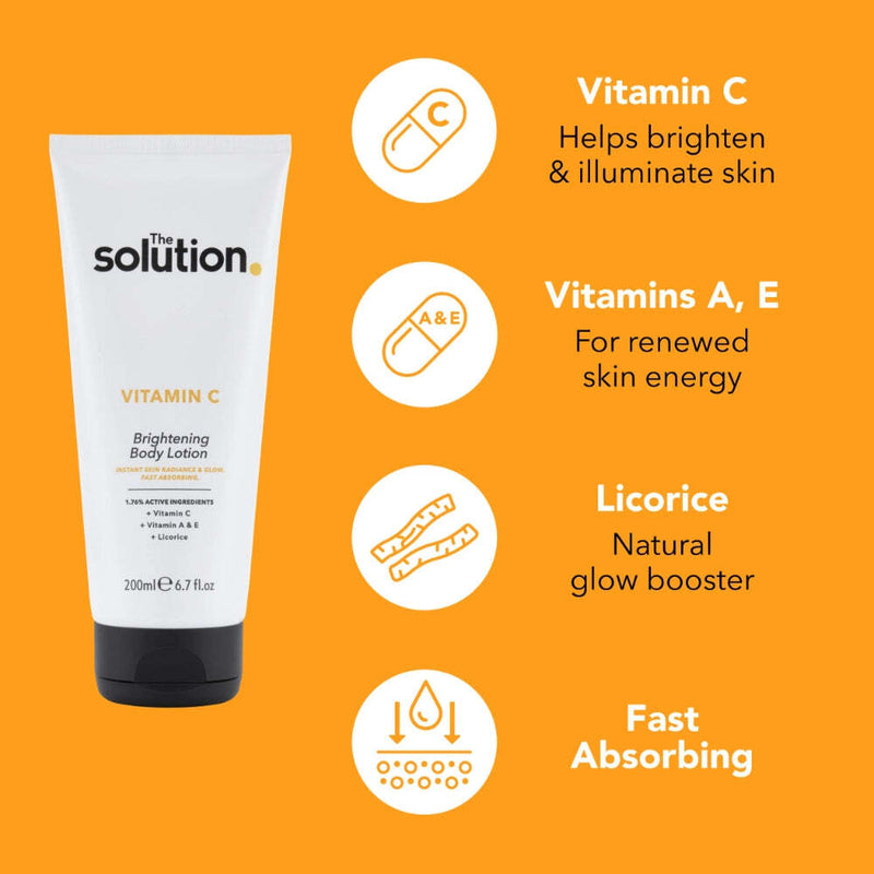 The Solution: Vitamin C Brightening Body Lotion (200ml)