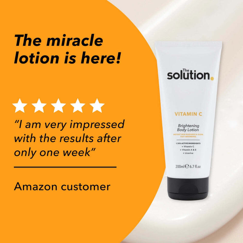 The Solution: Vitamin C Brightening Body Lotion (200ml)