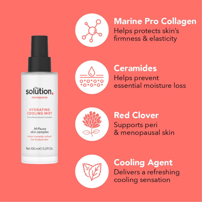 The Solution: Menopause Instant Cooling Mist (100ml)