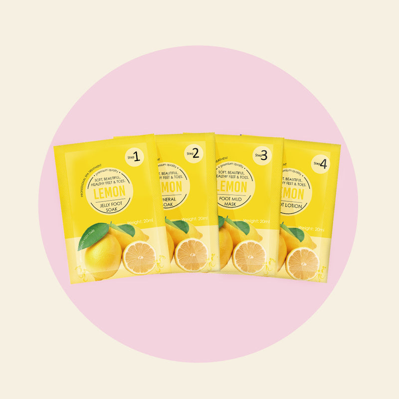 Mitty: 4 Step Pedi Kit - Lemon