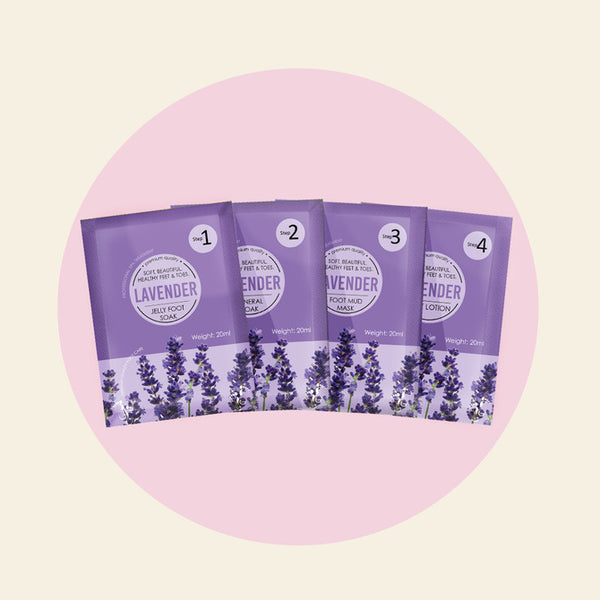 Mitty: 4 Step Pedi Kit - Lavender