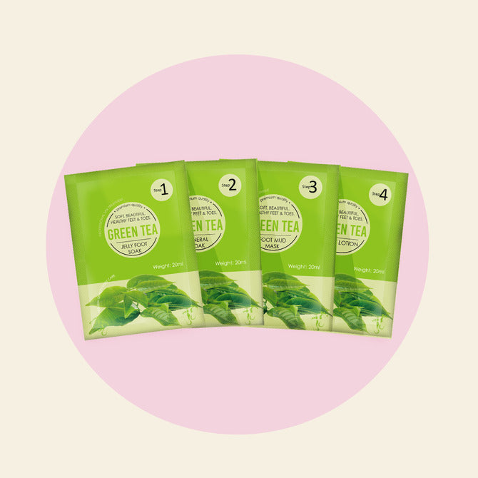 Mitty: 4 Step Pedi Kit - Green Tea