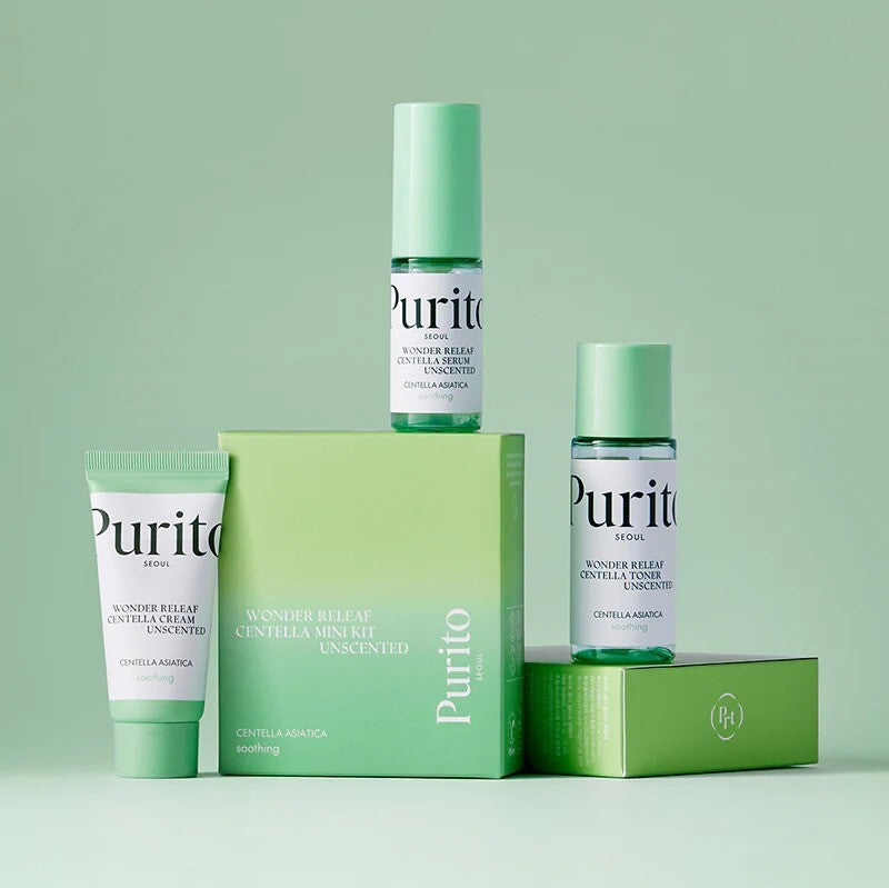 Purito SEOUL: Wonder Releaf Centella Unscented Mini Kit