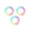 Invisibobble: Power Hair Spiral Hair Ties Magic Rainbow (3 Piece)