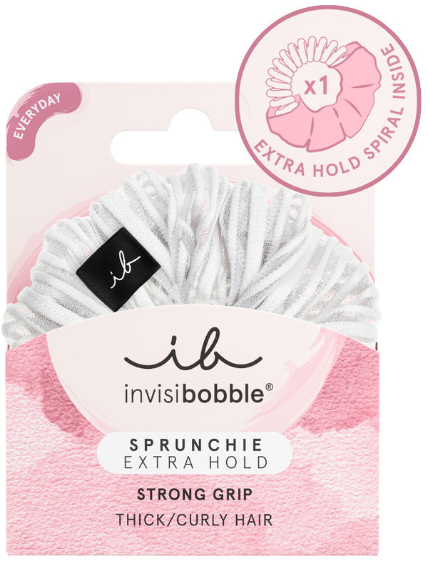 Invisibobble: Sprunchie Extra Hold Pure White Scrunchie