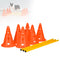 ZOOMIES Dog Agility Hurdle Cone Set - Orange