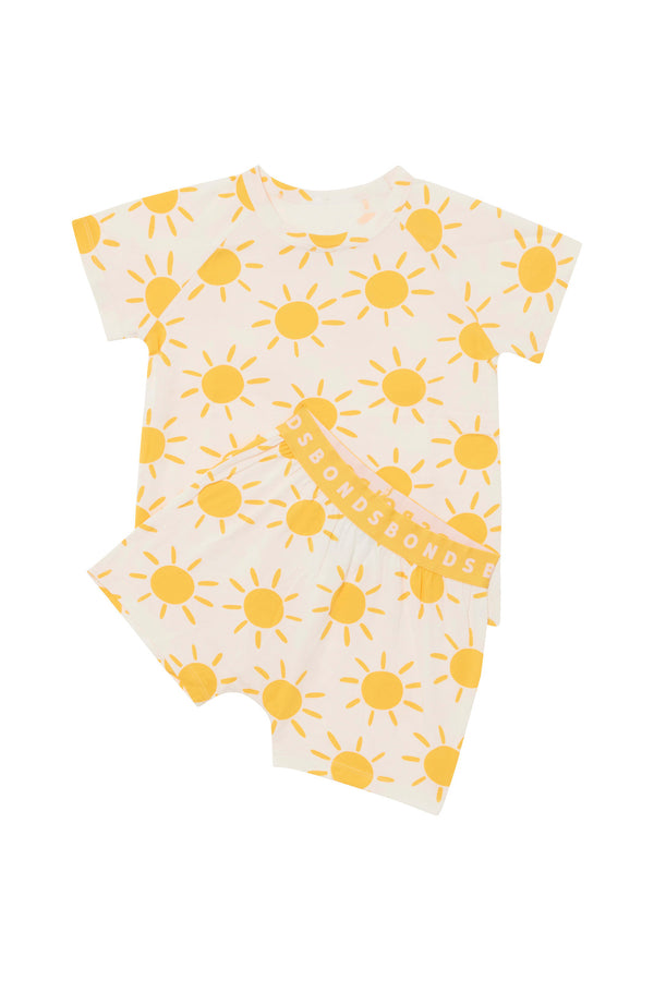 Bonds: Tee & Short Sleep Set - Sunburst (Size 1)