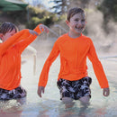 Nestling: Swim Rash Vest - Neon Orange (12 years)