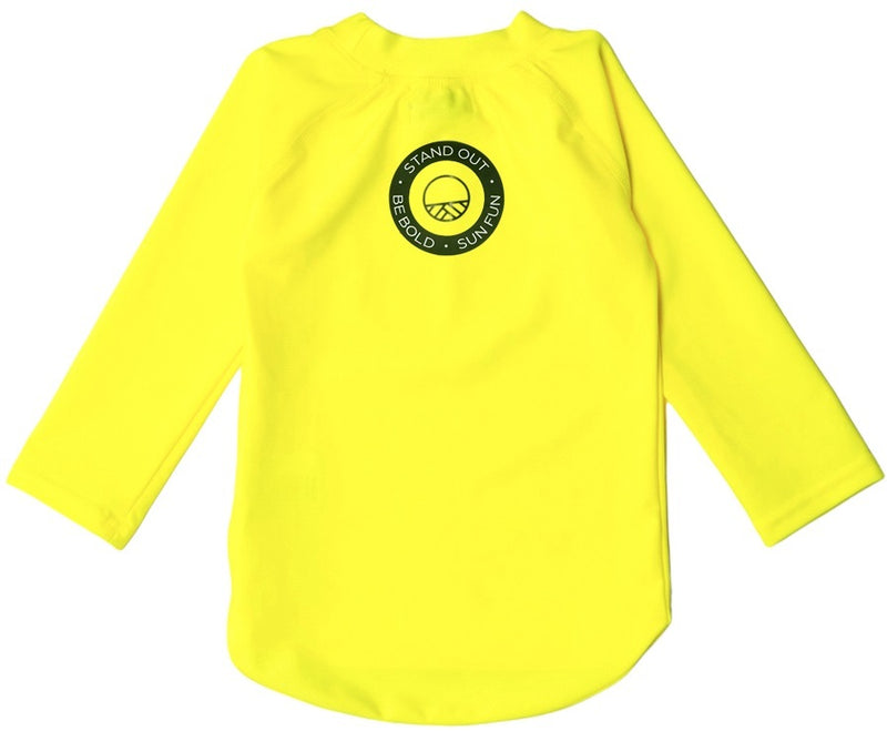 Nestling: Swim Rash Vest - Neon Yellow (12 years)