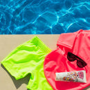 Nestling: Swim Shorts - Neon Green (6 years)