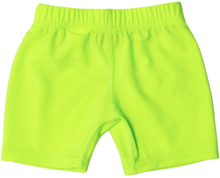 Nestling: Swim Shorts - Neon Green (8 years)