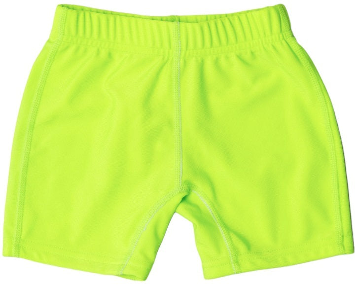 Nestling: Swim Shorts - Neon Green (8 years)