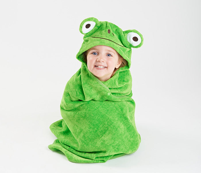 Mum 2 Mum: Kiddie Towel - Lime Frog