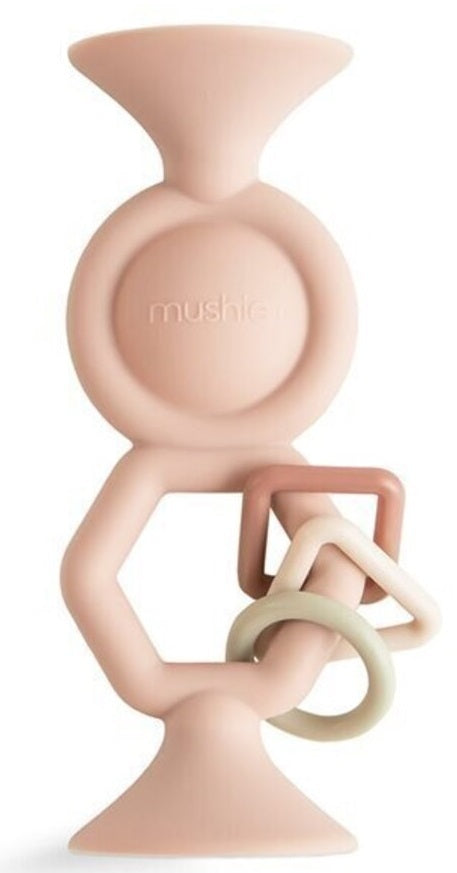 Mushie: HexaPop Suction Toy - Blush