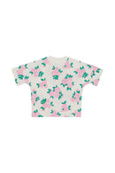 Bonds: Next Gen Drop Shoulder Tee - Blossom Breeze (Size 2)