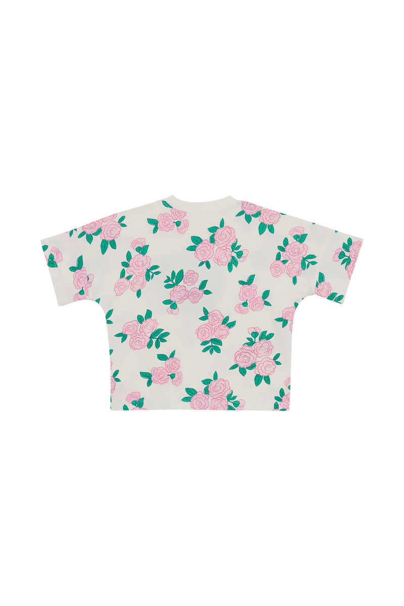 Bonds: Next Gen Drop Shoulder Tee - Blossom Breeze (Size 2)