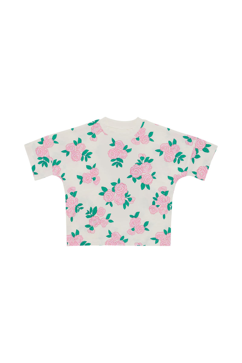 Bonds: Next Gen Drop Shoulder Tee - Blossom Breeze (Size 3)