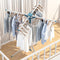 STORFEX Portable Height-Adjustable Clothes Rack