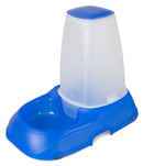 Yours Droolly: Large Gravity Feeder - Blue