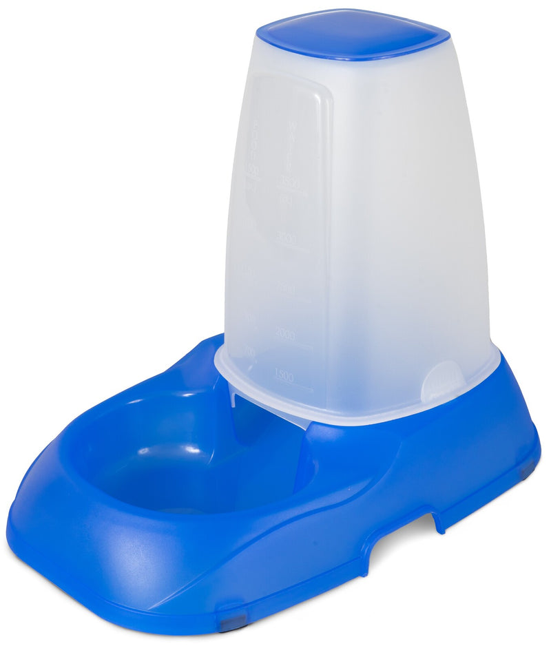 Yours Droolly: Large Gravity Waterer - Blue