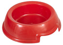 Yours Droolly: Single Bowl Plastic - Small/Red