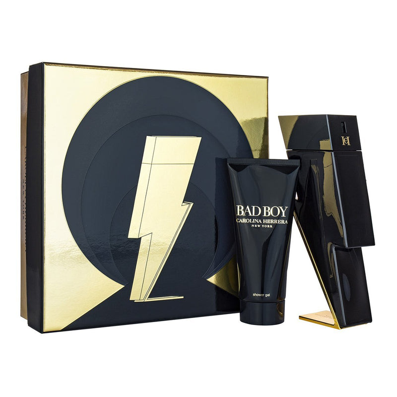 Carolina Herrera: Bad Boy EDT 100ml 2 Piece Gift Set