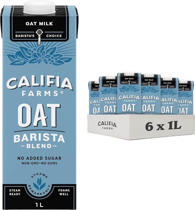 Califia Barista Oat Blend Milk 1L (6 Pack)