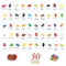 Jelly Belly 50 Assorted Flavours Gift Box (600g)