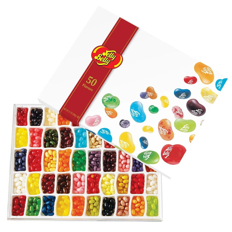 Jelly Belly 50 Assorted Flavours Gift Box (600g)