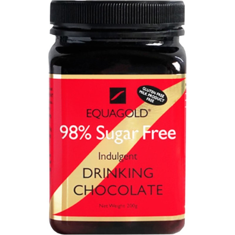 Equagold: 98% Sugar Free Drinking Chocolate (200g)