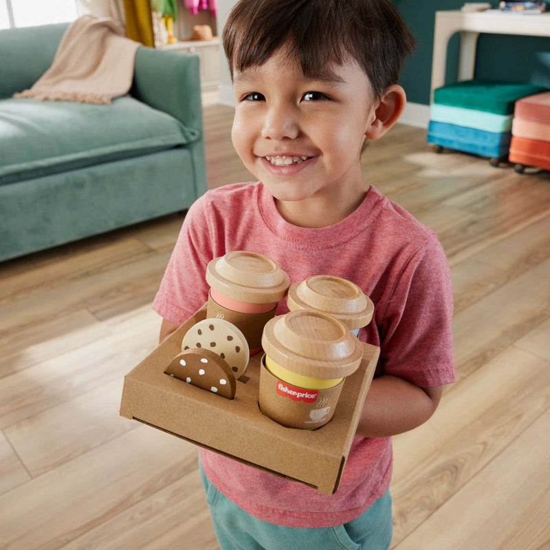 Fisher-Price: Wooden Coffee To Go Set