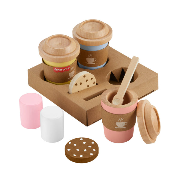 Fisher-Price: Wooden Coffee To Go Set